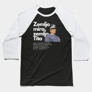 Zivela Jugoslavija Baseball T-Shirt